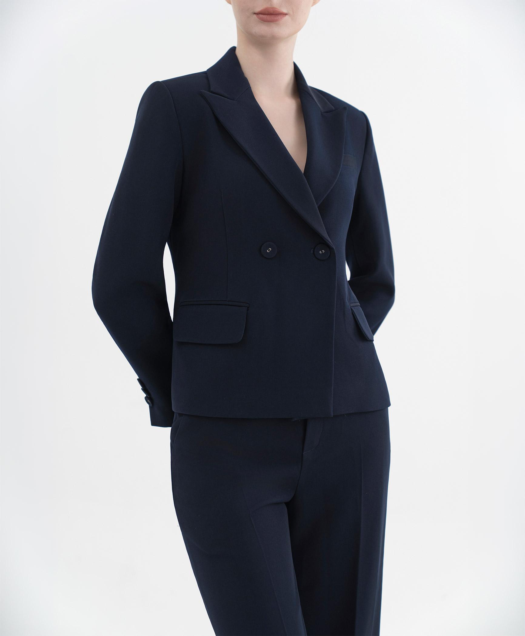 Áo blazer nữ màu xanh navy